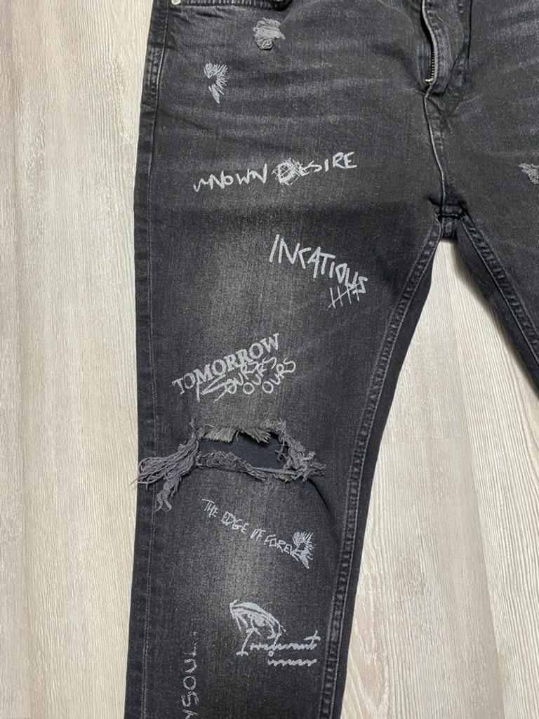 Джинсы мужские Zara, размер EUR 46