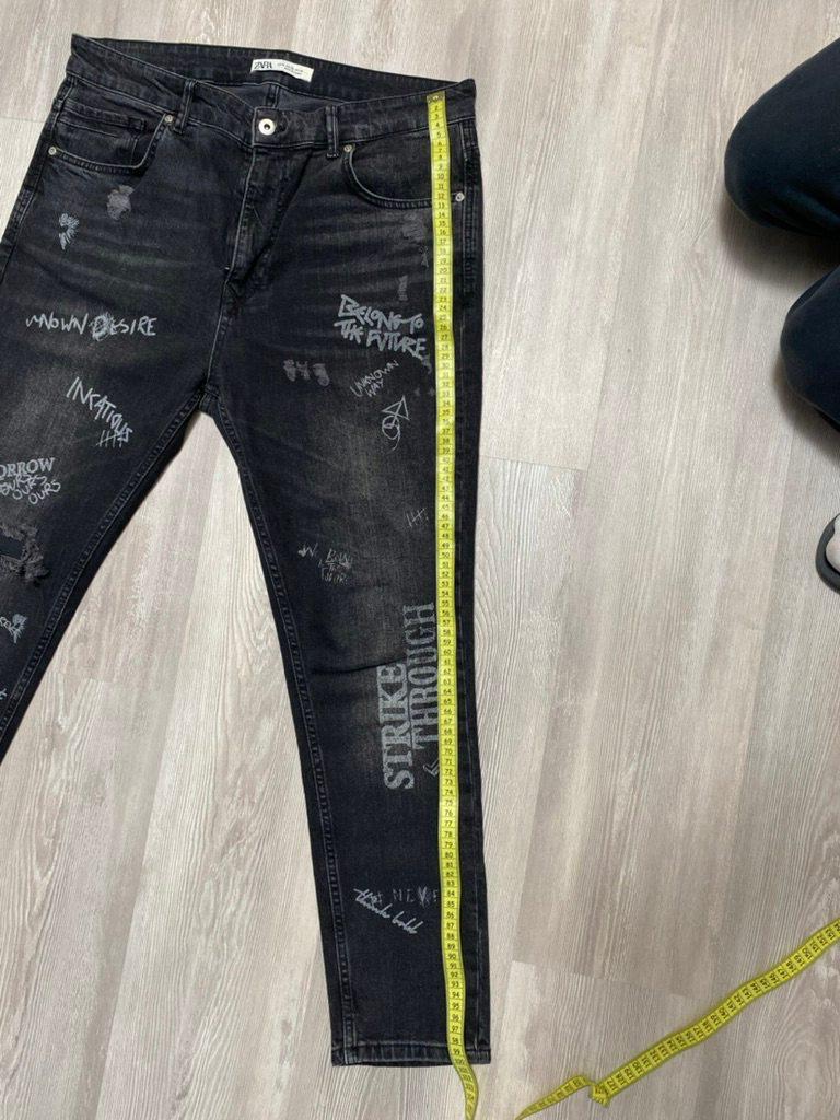 Джинсы мужские Zara, размер EUR 46
