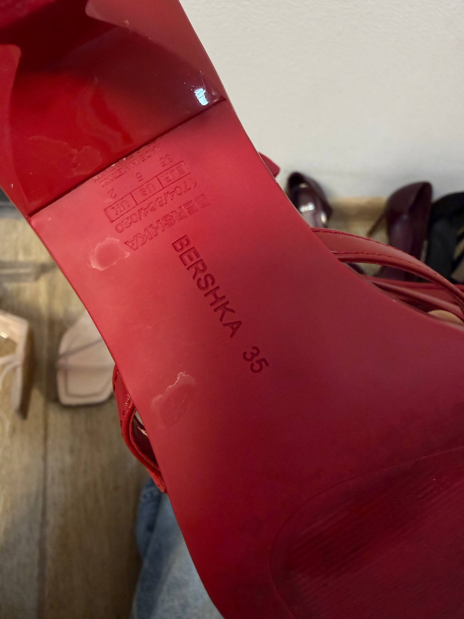 Мюли на низком каблуке Bershka, размер 35