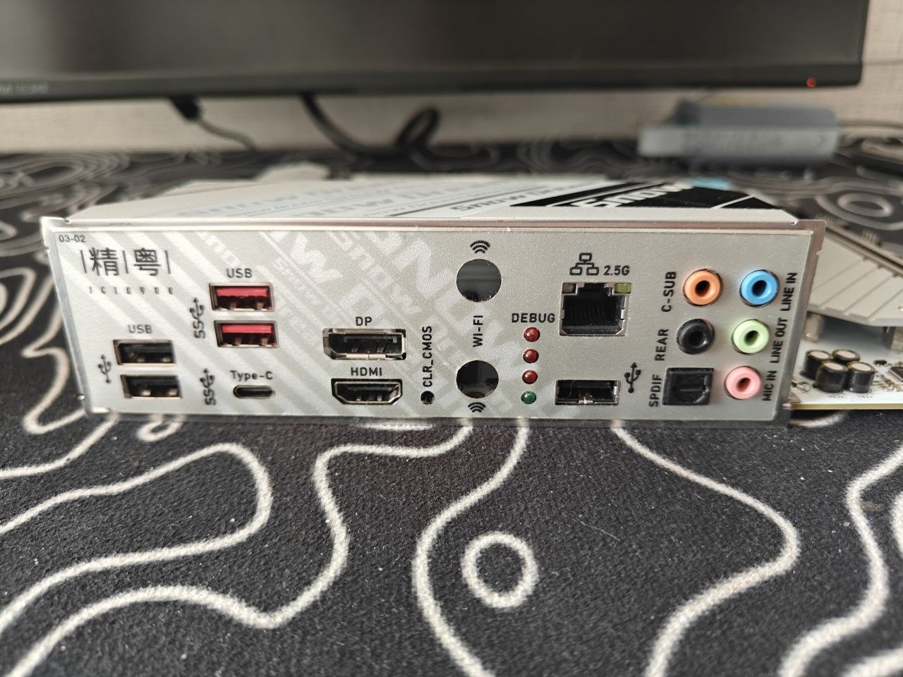Материнская плата JGINYUE B760m Snow Dream D5 LGA1700
