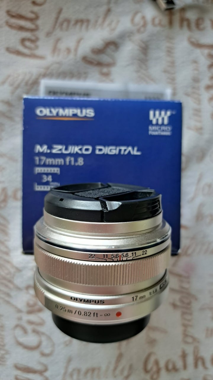 Объектив Olympus M.Zuiko Digital 17 mm f/1.8