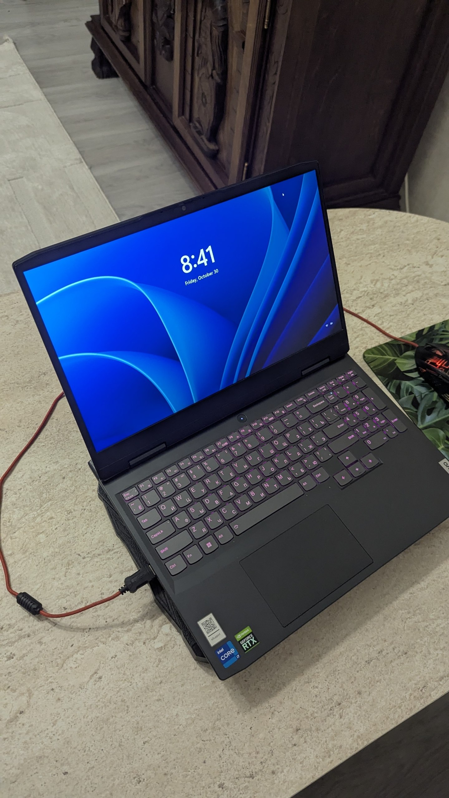 Ноутбук Lenovo Intel i7-12650, 16GB, 512GB SSD, 165Hz
