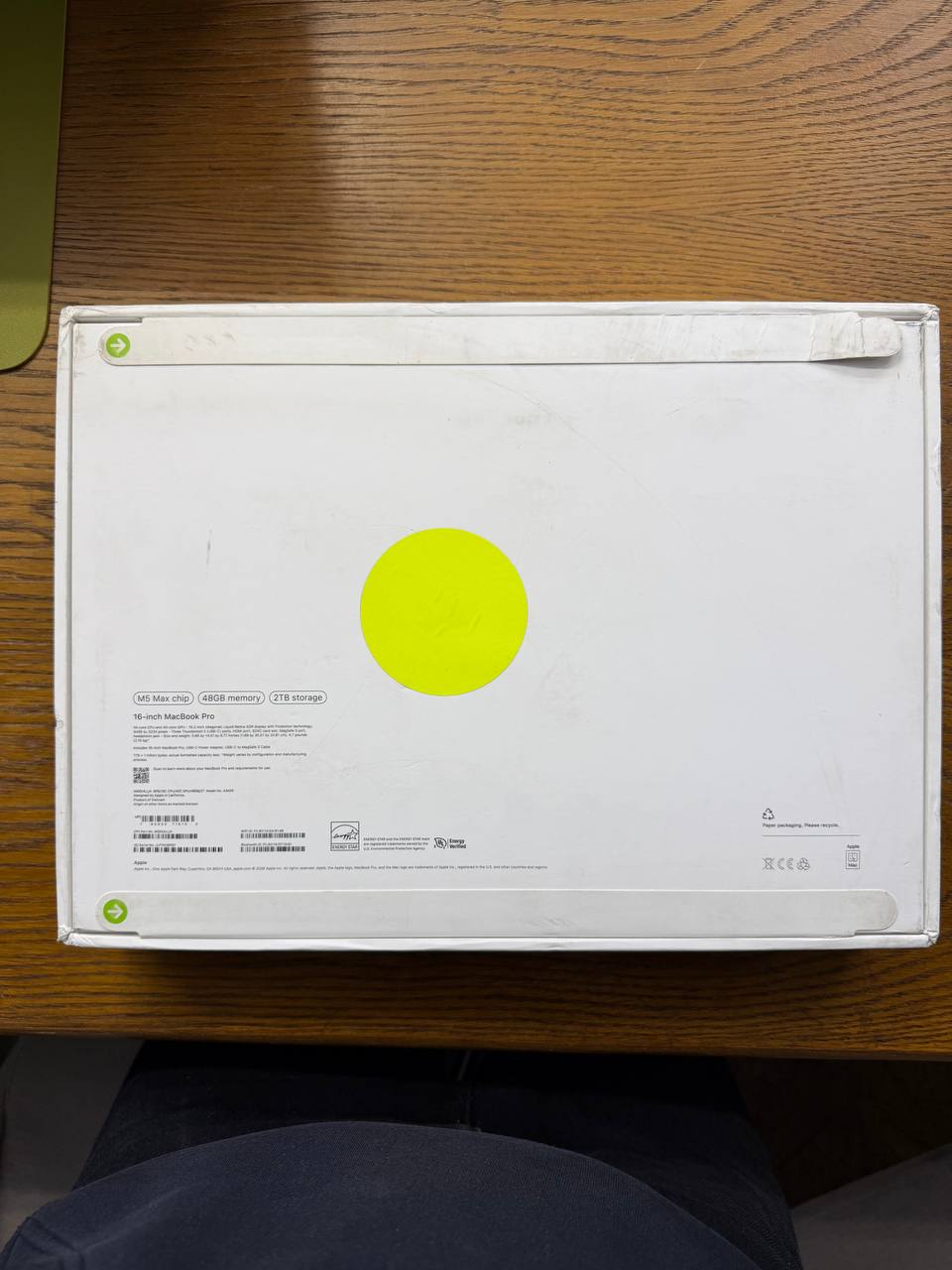 MacBook Pro M5 Max 48GB/2TB Space Black