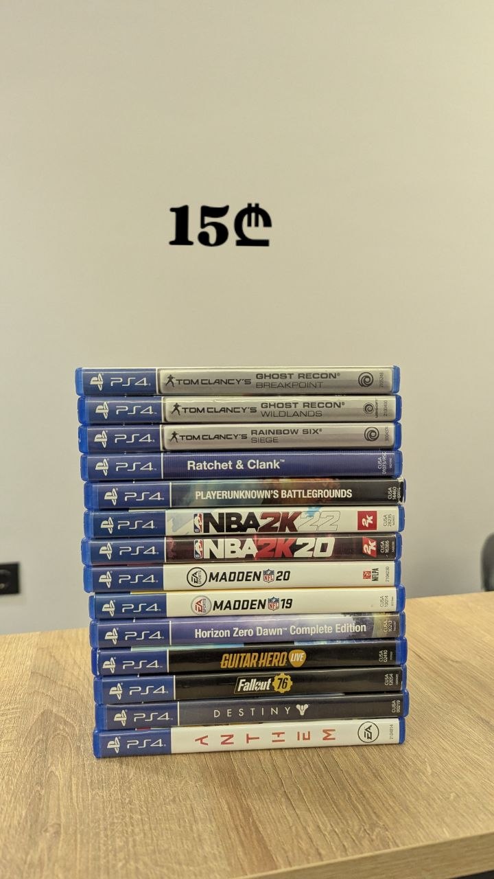 Игры для PlayStation 4 и PlayStation 5