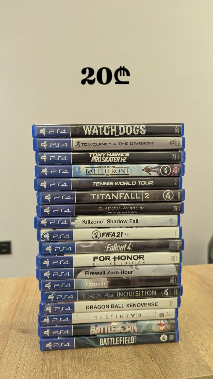Игры для PlayStation 4 и PlayStation 5