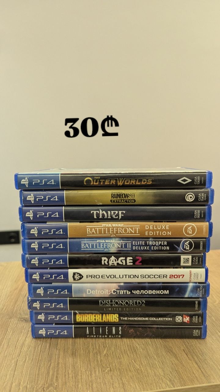 Игры для PlayStation 4 и PlayStation 5