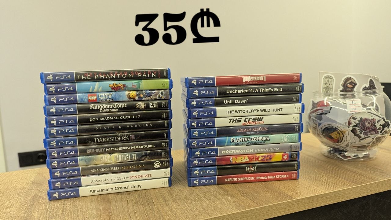 Игры для PlayStation 4 и PlayStation 5