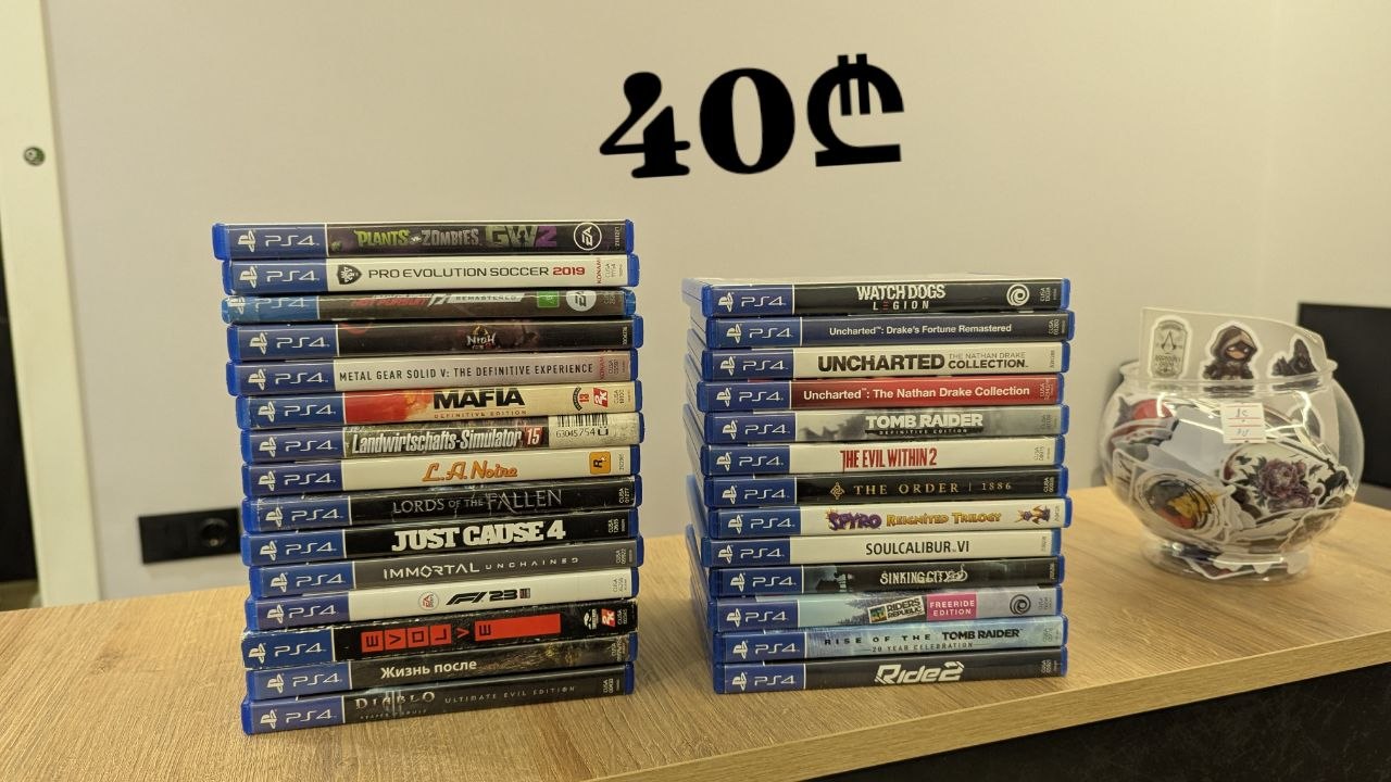 Игры для PlayStation 4 и PlayStation 5