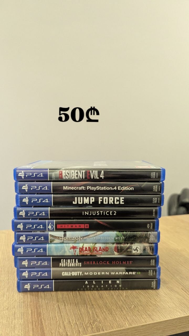 Игры для PlayStation 4 и PlayStation 5