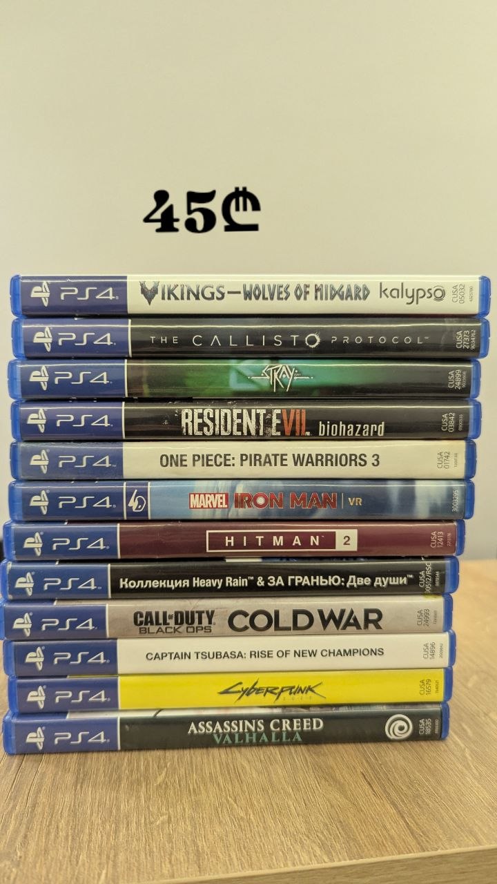 Игры для PlayStation 4 и PlayStation 5