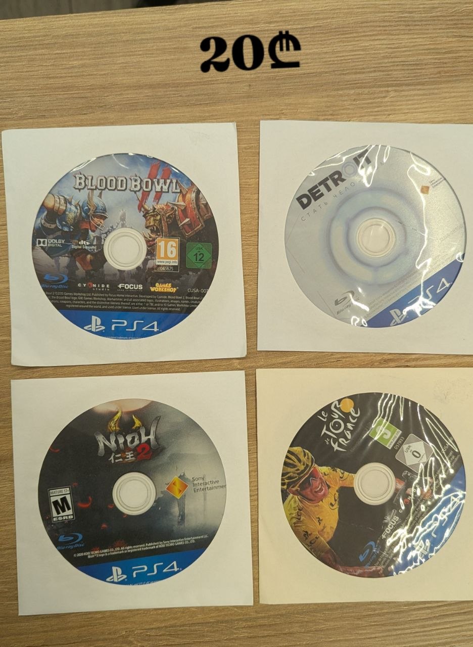 Игры для PlayStation 4 и PlayStation 5