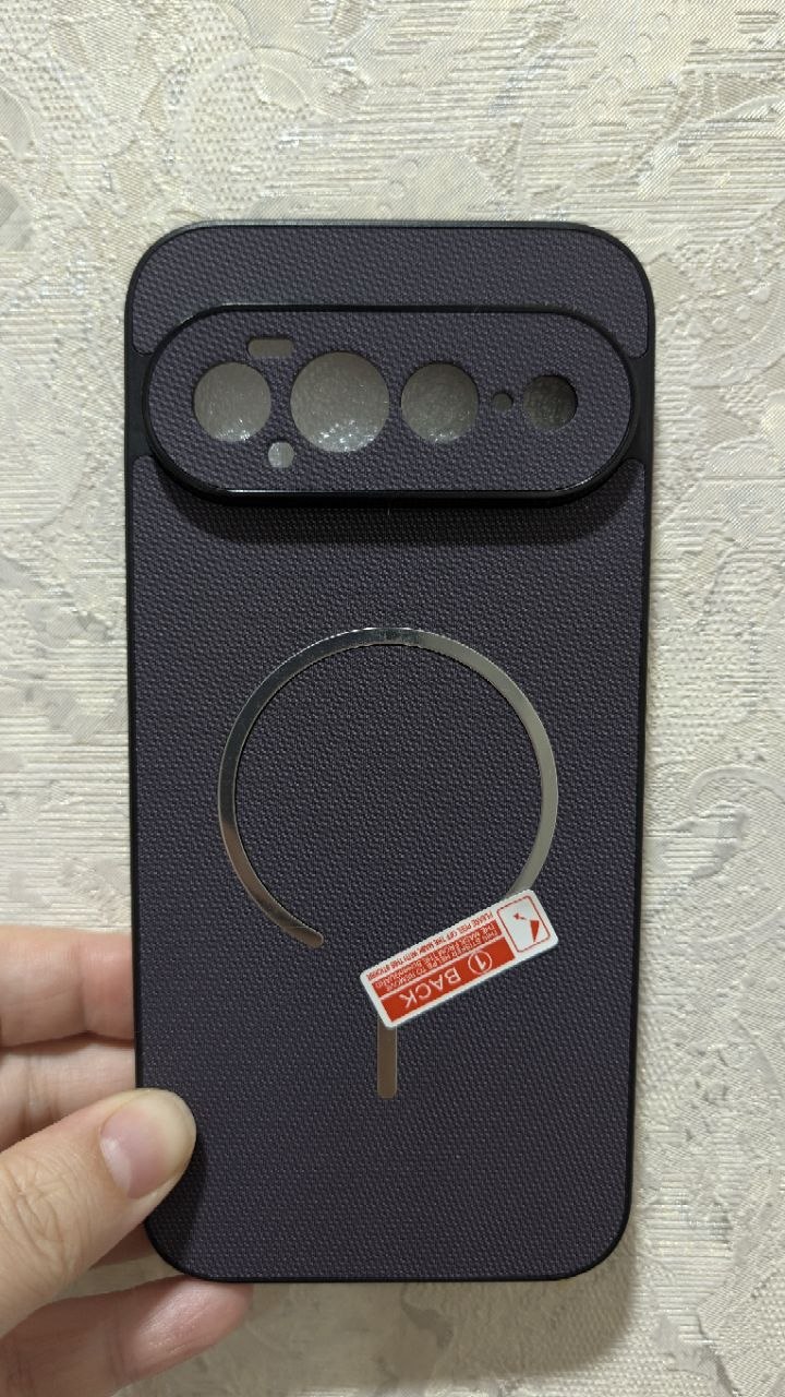 Чехол для Google Pixel 11 Pro XL, фиолетовый с черным