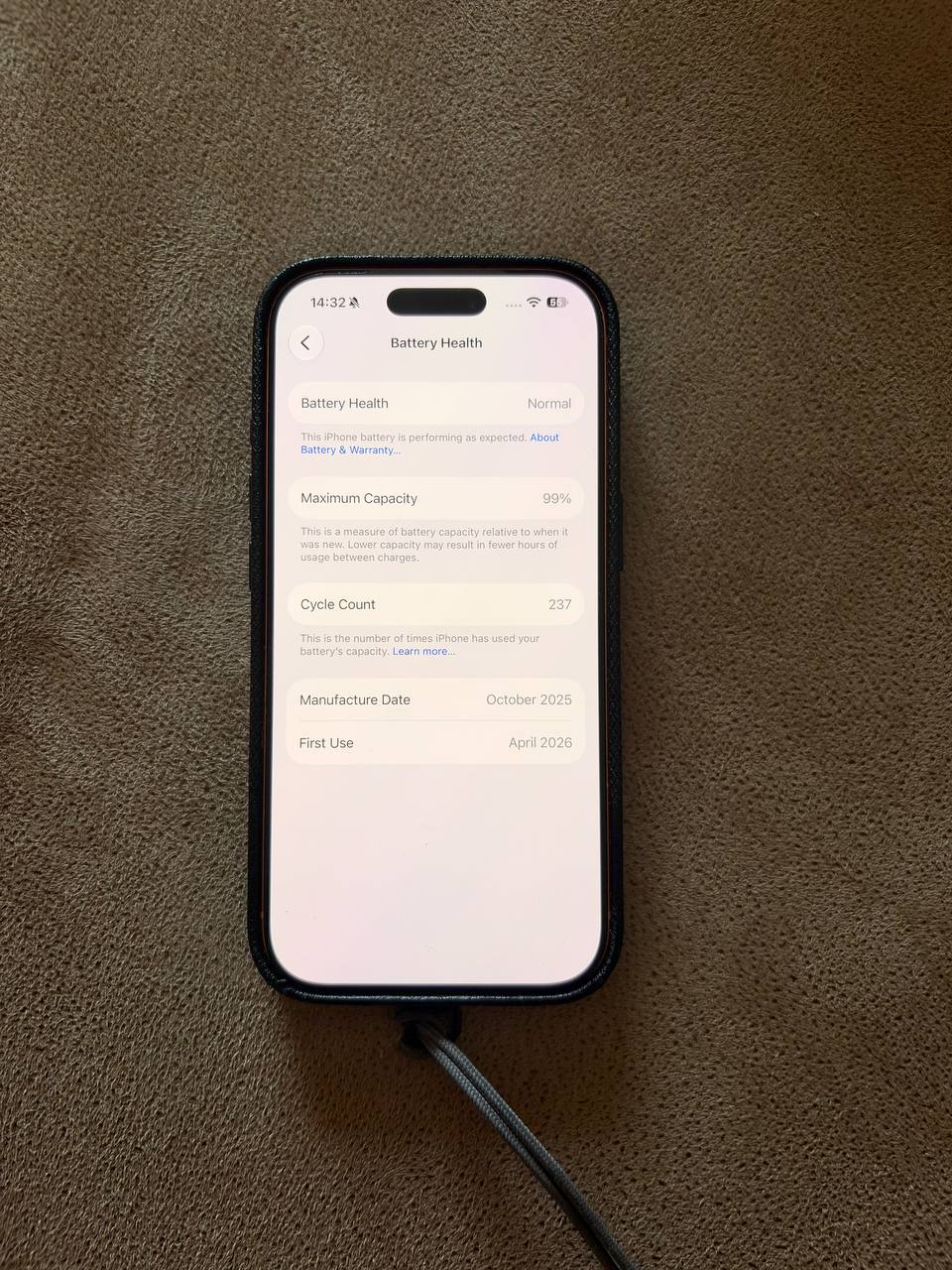 iPhone 17 Pro 256 GB Cosmic Orange