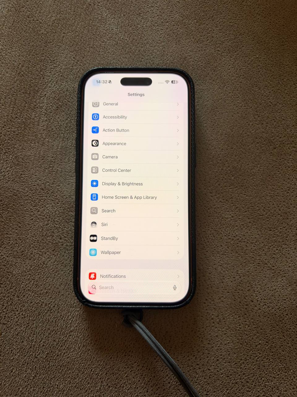 iPhone 17 Pro 256 GB Cosmic Orange
