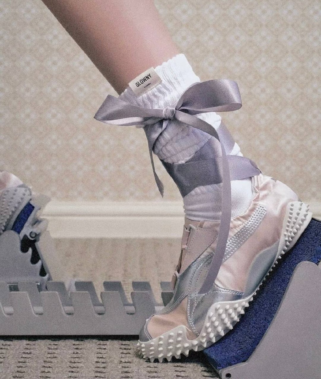 Балетки Puma на завязках, размер 38