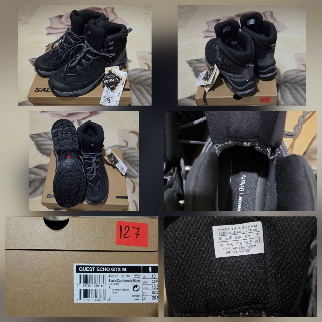 Мужские ботинки Salomon Quest Echo GTX