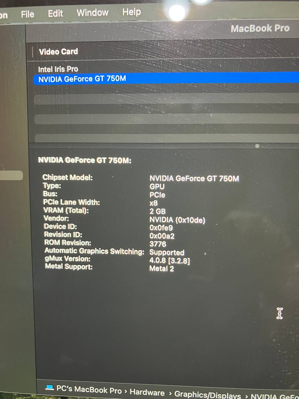 Ноутбук Apple MacBook Pro 15 Late 2013