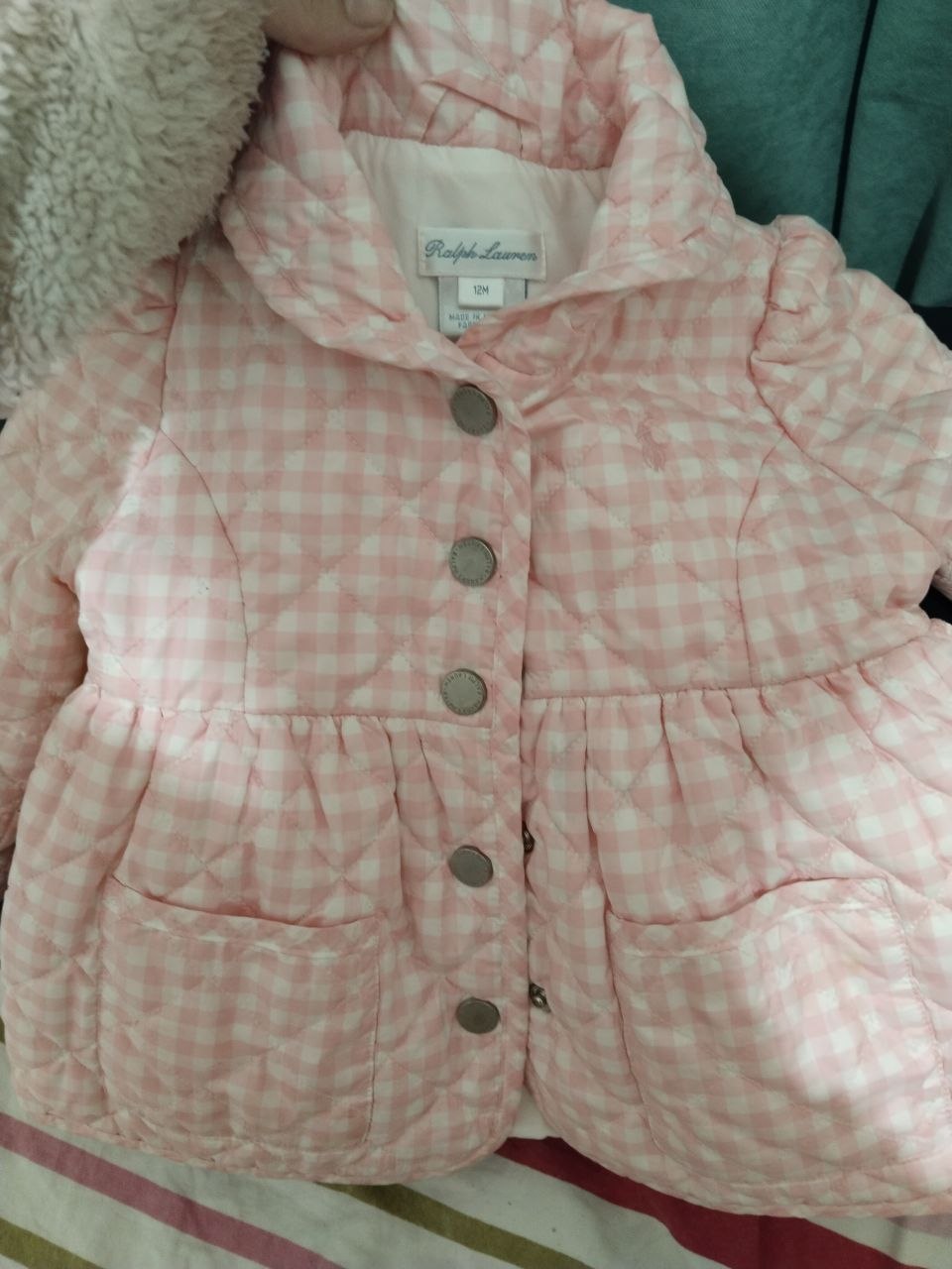 Детская стёганая куртка Ralph Lauren 12M