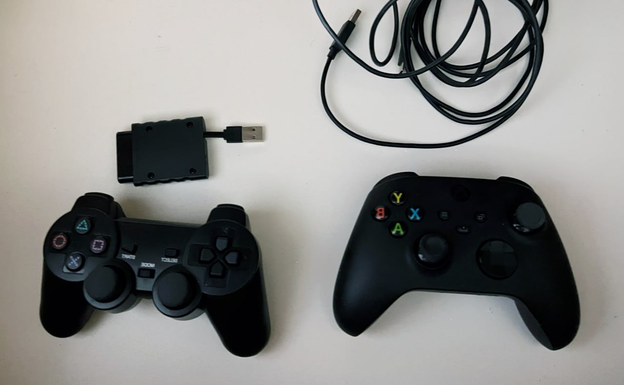 Оригинальный контроллер Xbox + PC USB геймпад