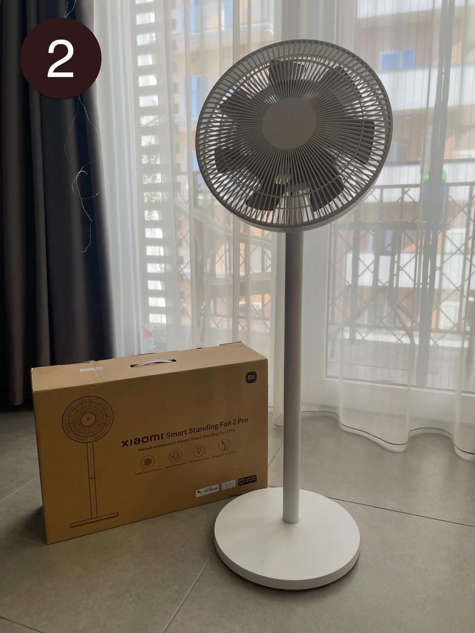 Напольный вентилятор Xiaomi Smart Standing Fan 2 Pro