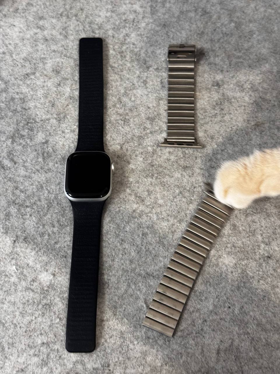 Apple Watch Series 10, 42 мм, серебристый алюминий, GPS