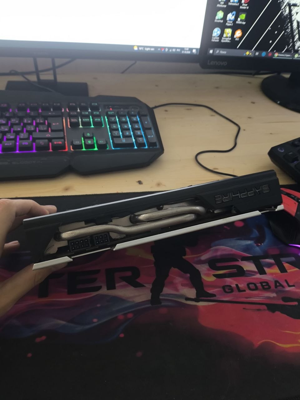 Видеокарта RX 580 8GB 256 bit