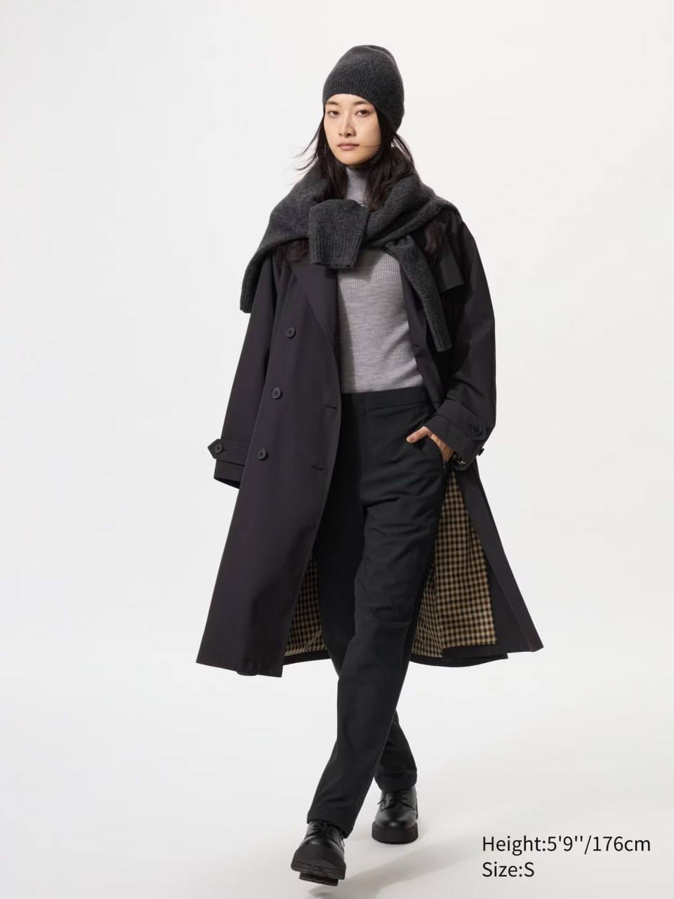 Утепленные штаны Uniqlo Warm Stretch Trousers, размер XS (S/M)