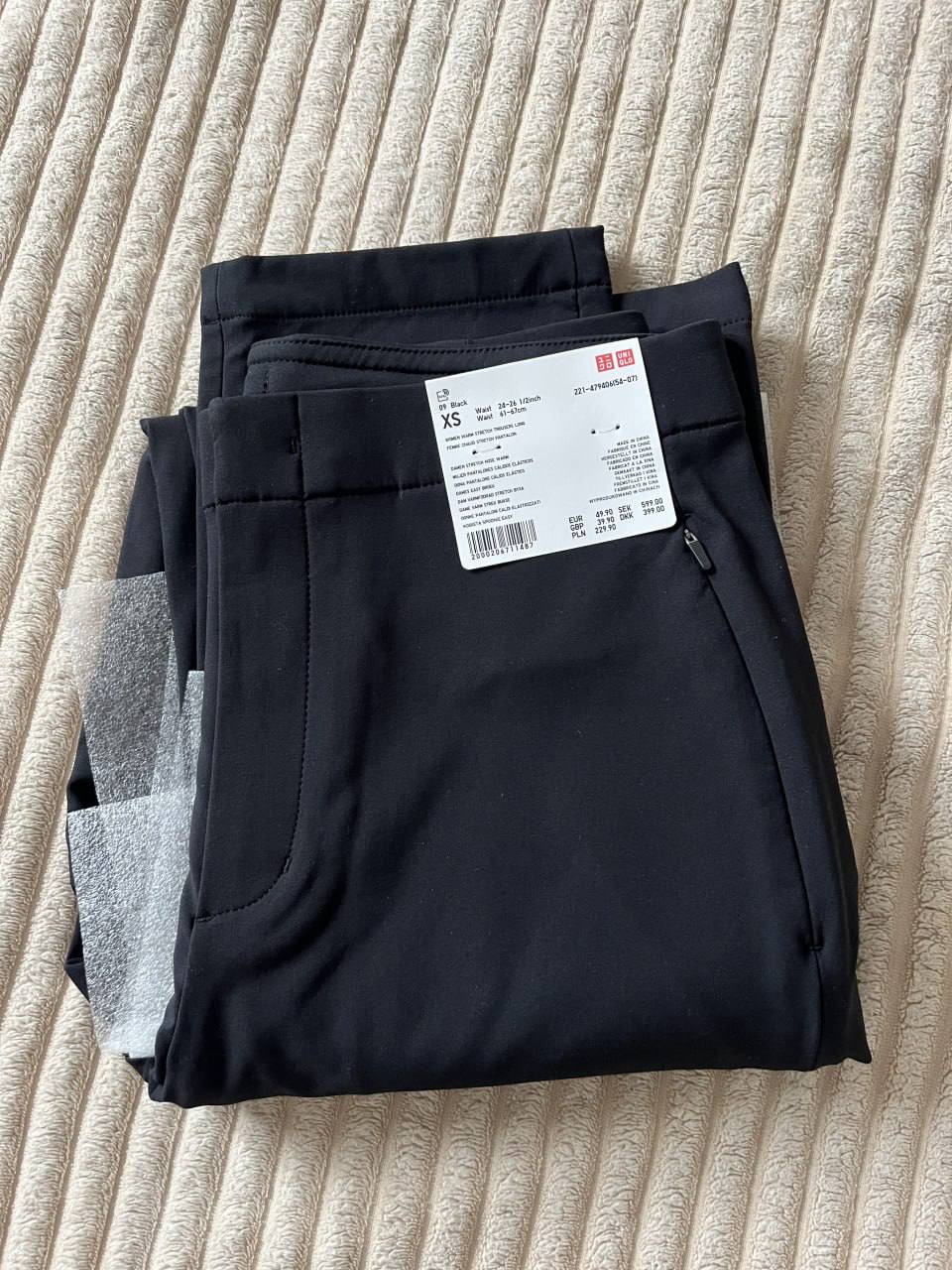 Утепленные штаны Uniqlo Warm Stretch Trousers, размер XS (S/M)