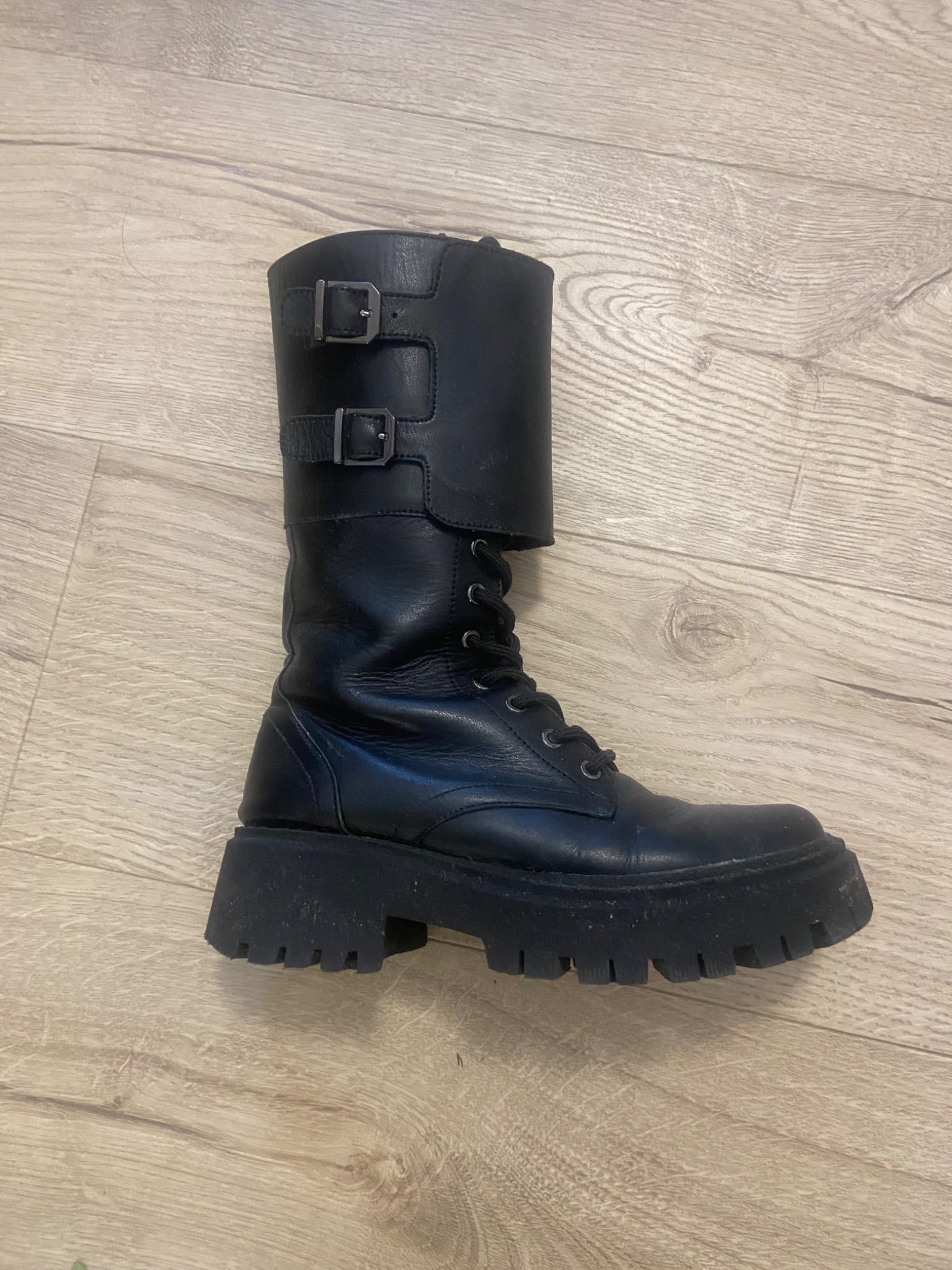 HANDMADE Leather Ankle Boots / Кожаные ботинки ручной работы (HANDMADE)