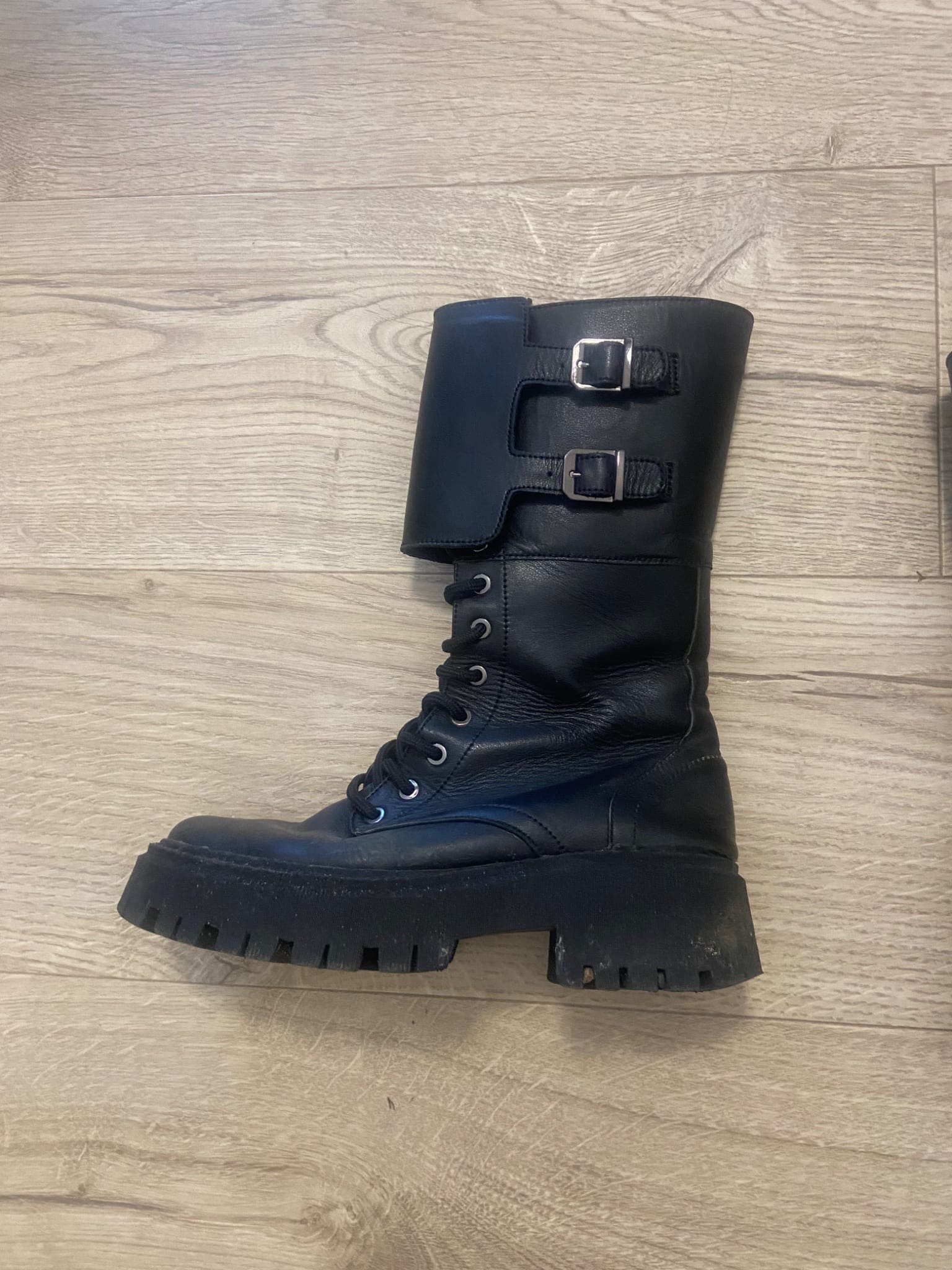 HANDMADE Leather Ankle Boots / Кожаные ботинки ручной работы (HANDMADE)