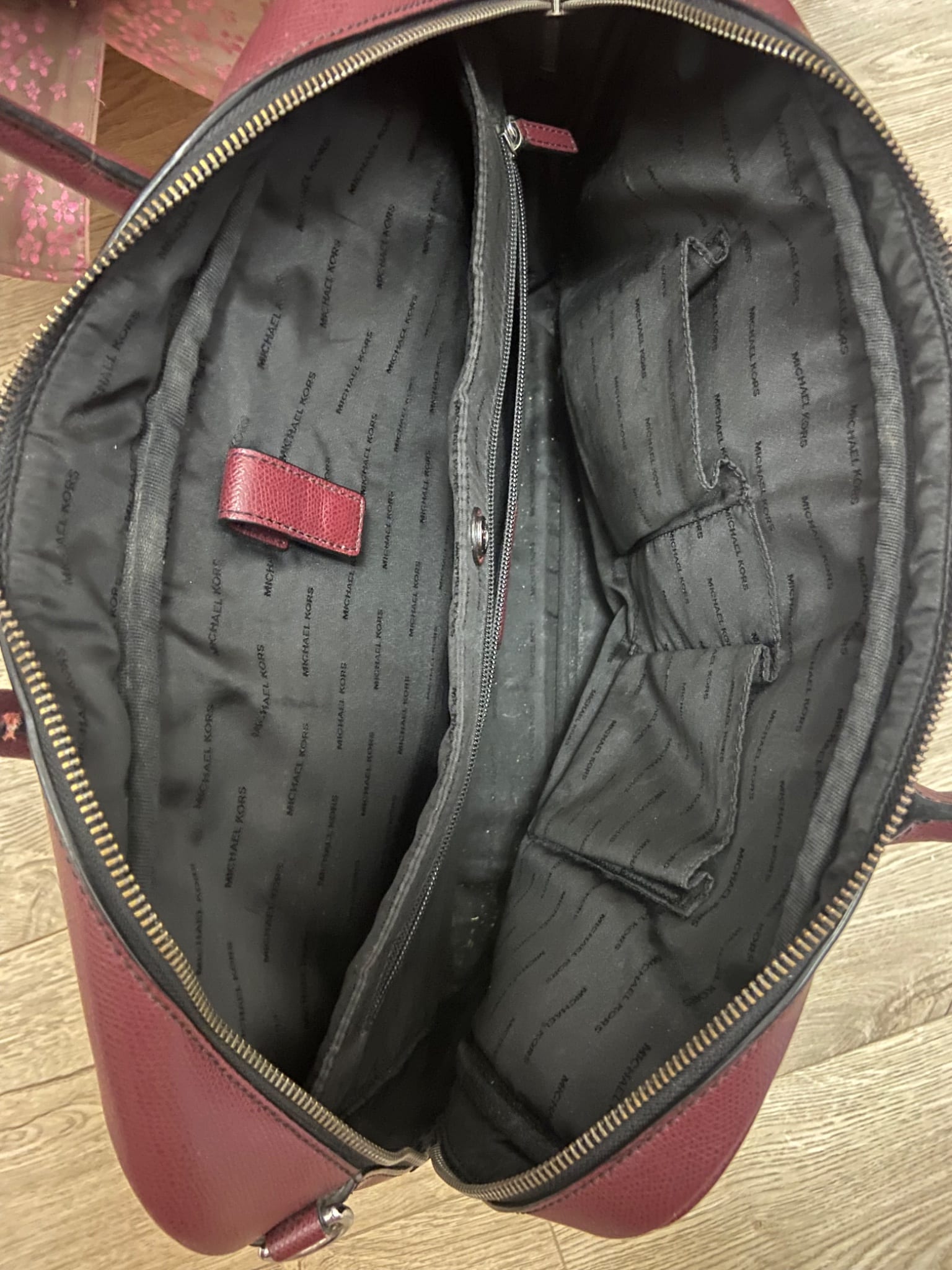Michael Kors Leather Briefcase / Кожаная сумка Michael Kors