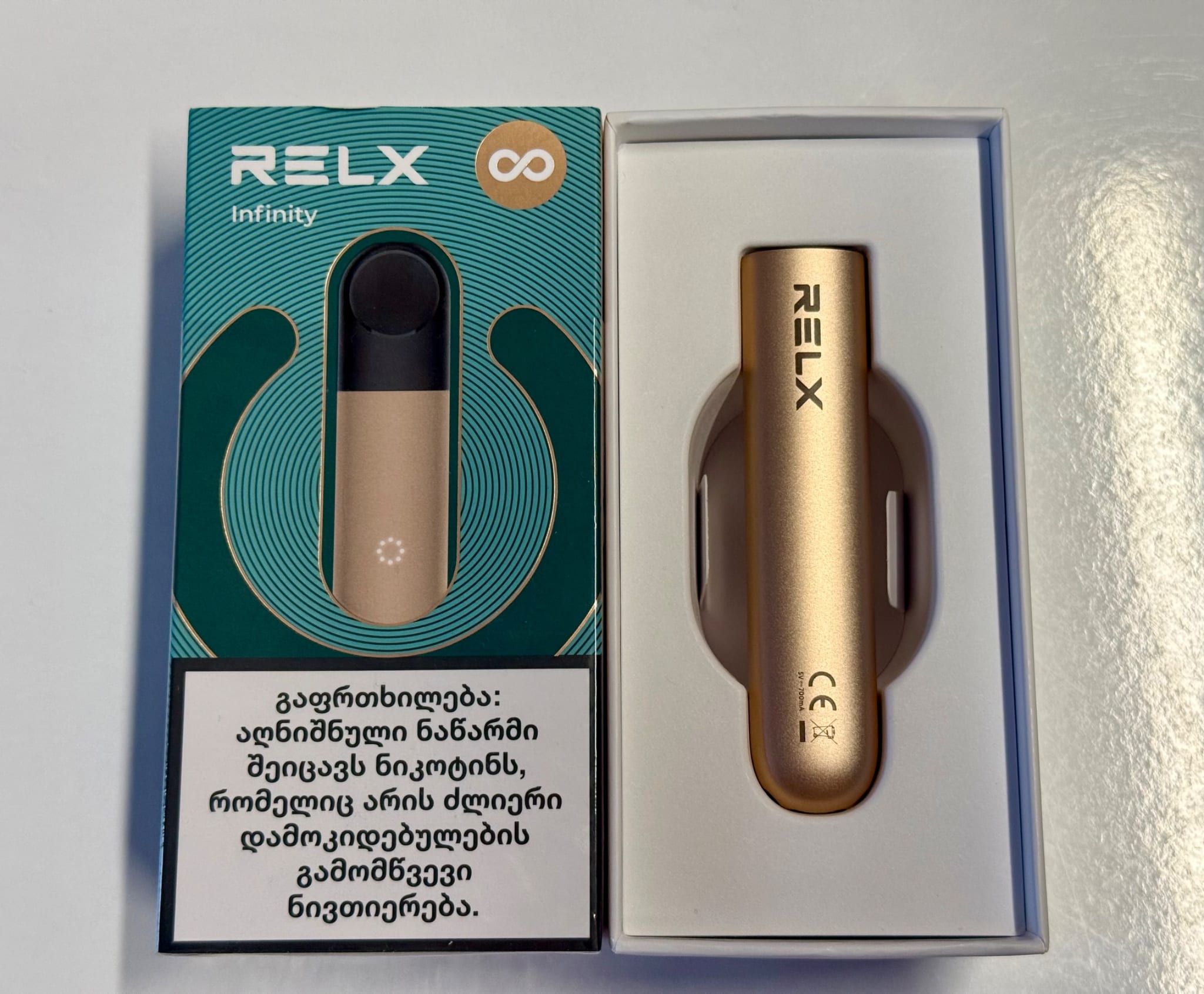 RELX INFINITY GOLD | VAPE