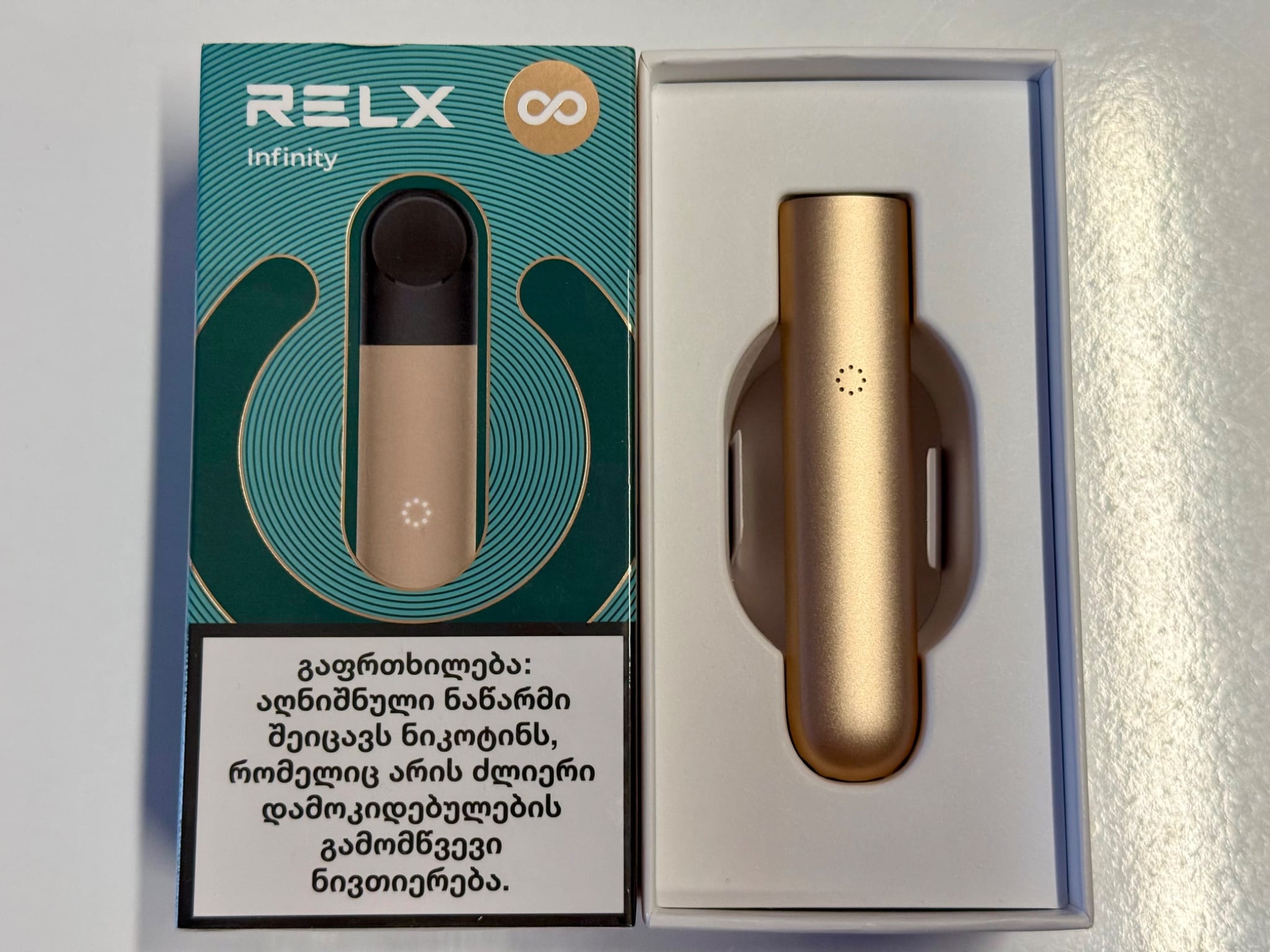 RELX INFINITY GOLD | VAPE
