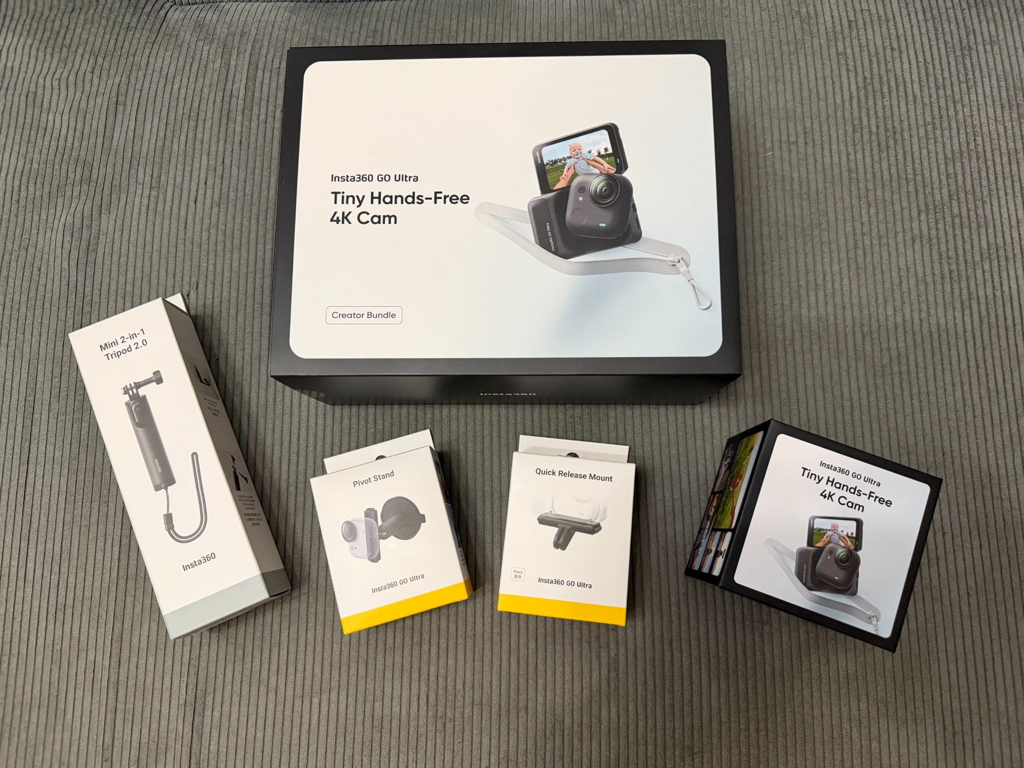 Insta360 GO Ultra Creator Bundle — Like New