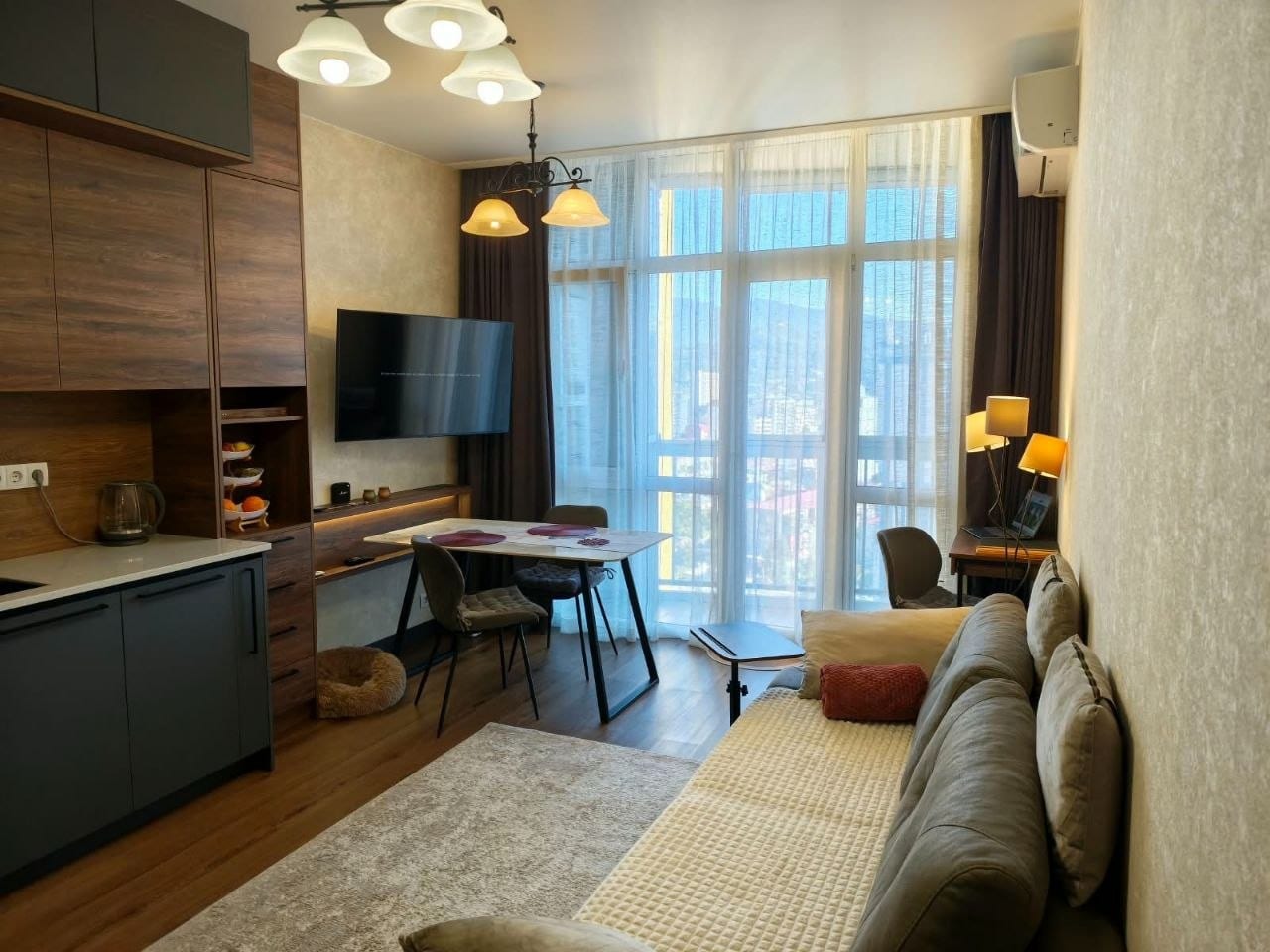 DS Chavchavadze 2 — квартира 1+1, 65 кв.м, 17 этаж
