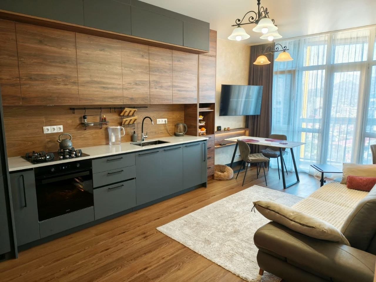 DS Chavchavadze 2 — квартира 1+1, 65 кв.м, 17 этаж