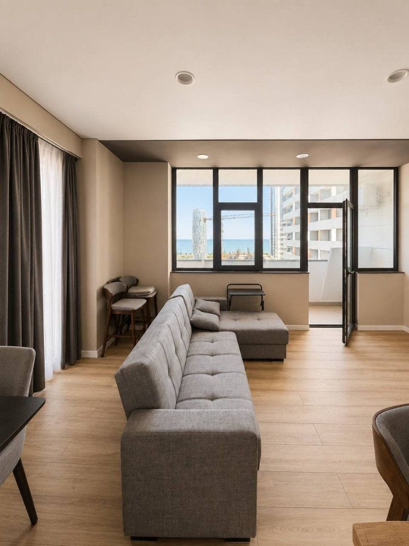 Квартира 81.2 м² в ЖК Intourist Residence, Батуми — ул. Нико Пиросмани, 17