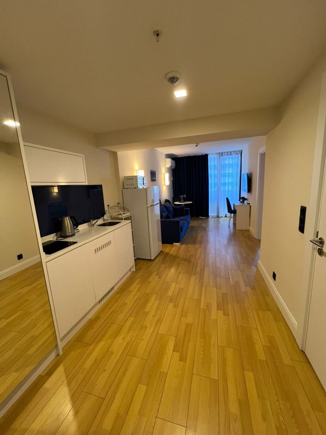 Orbi City, блок A — квартира 1+1, 50 кв.м, 12 этаж, вид на море