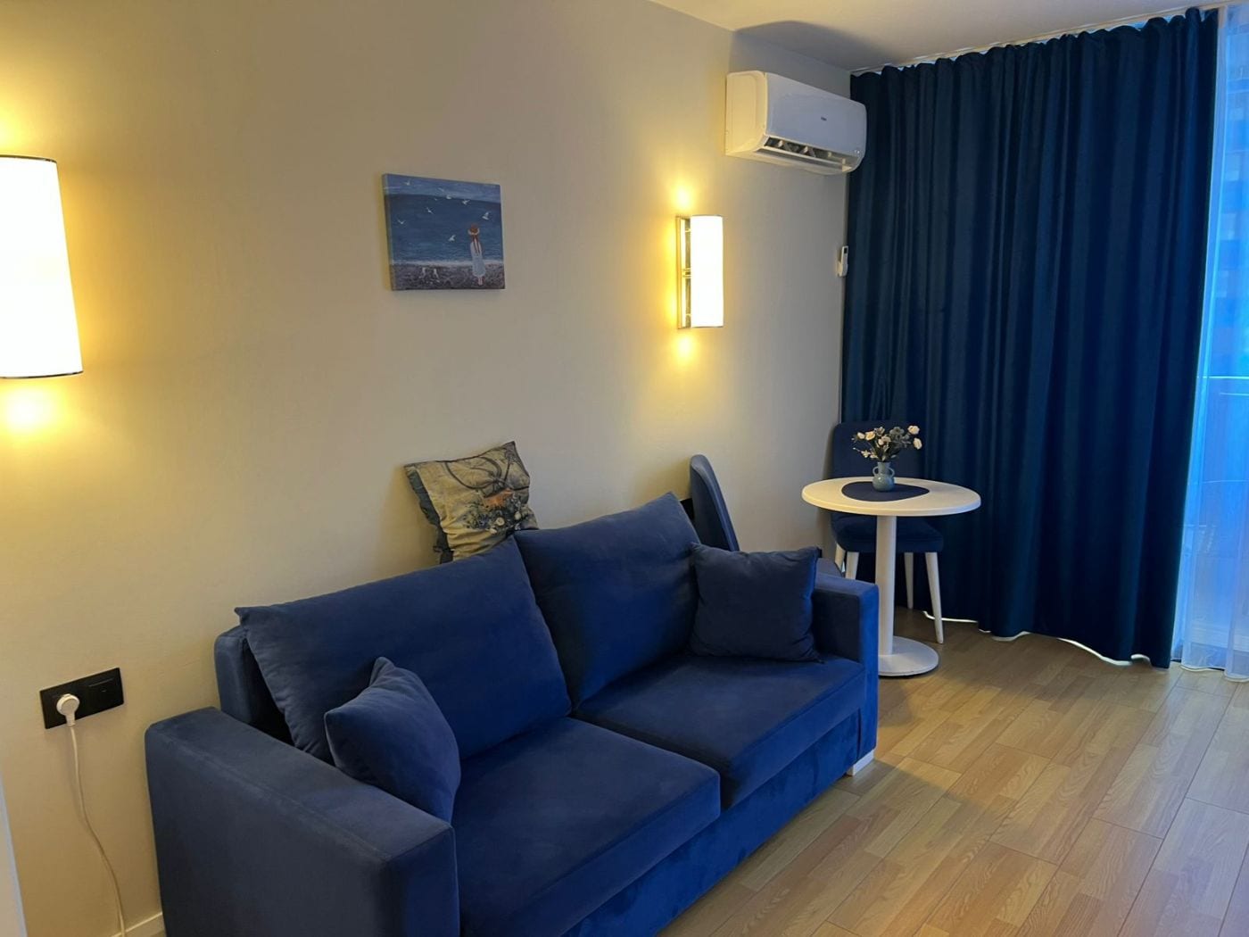 Orbi City, блок A — квартира 1+1, 50 кв.м, 12 этаж, вид на море