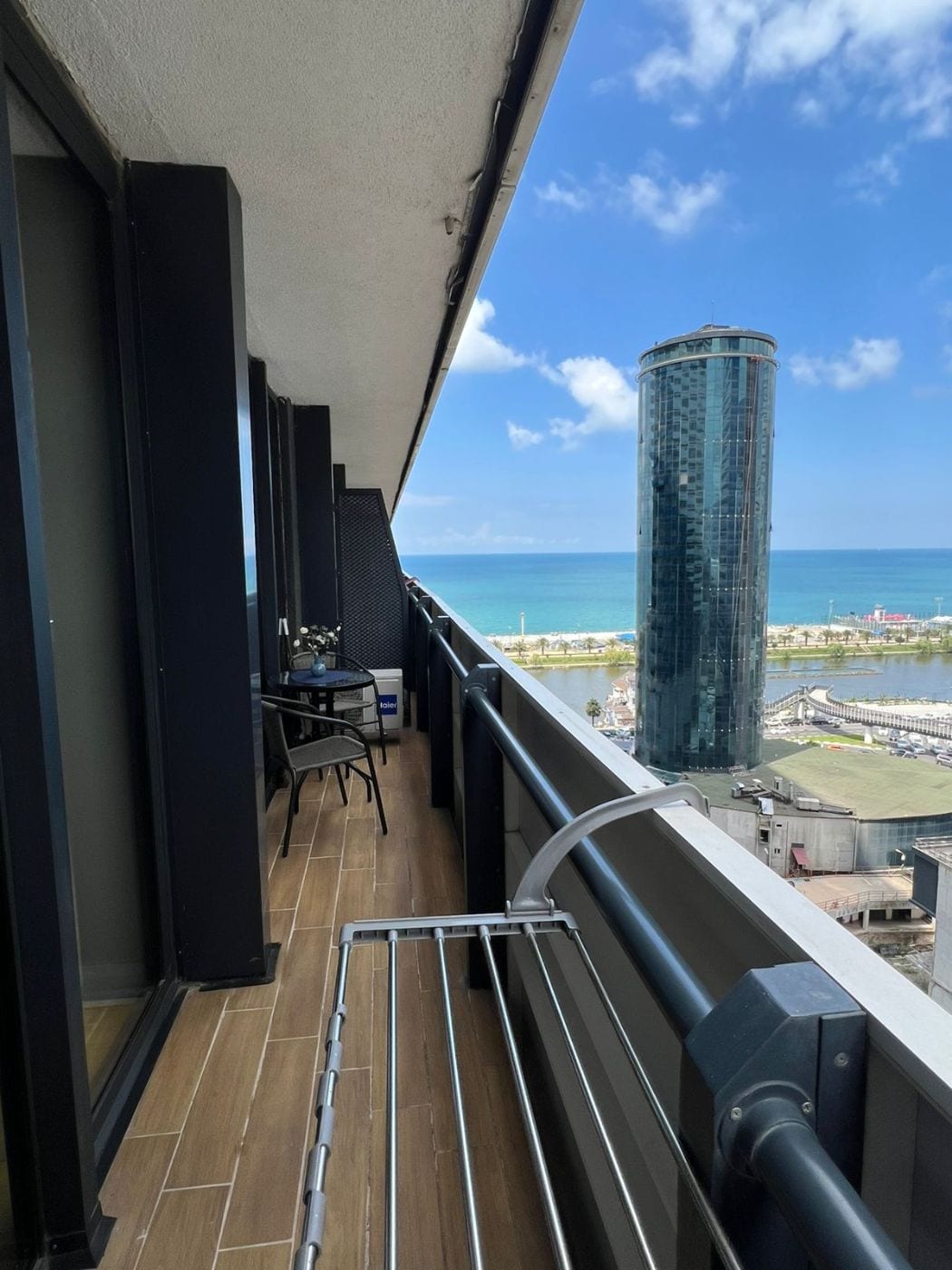 Orbi City, блок A — квартира 1+1, 50 кв.м, 12 этаж, вид на море