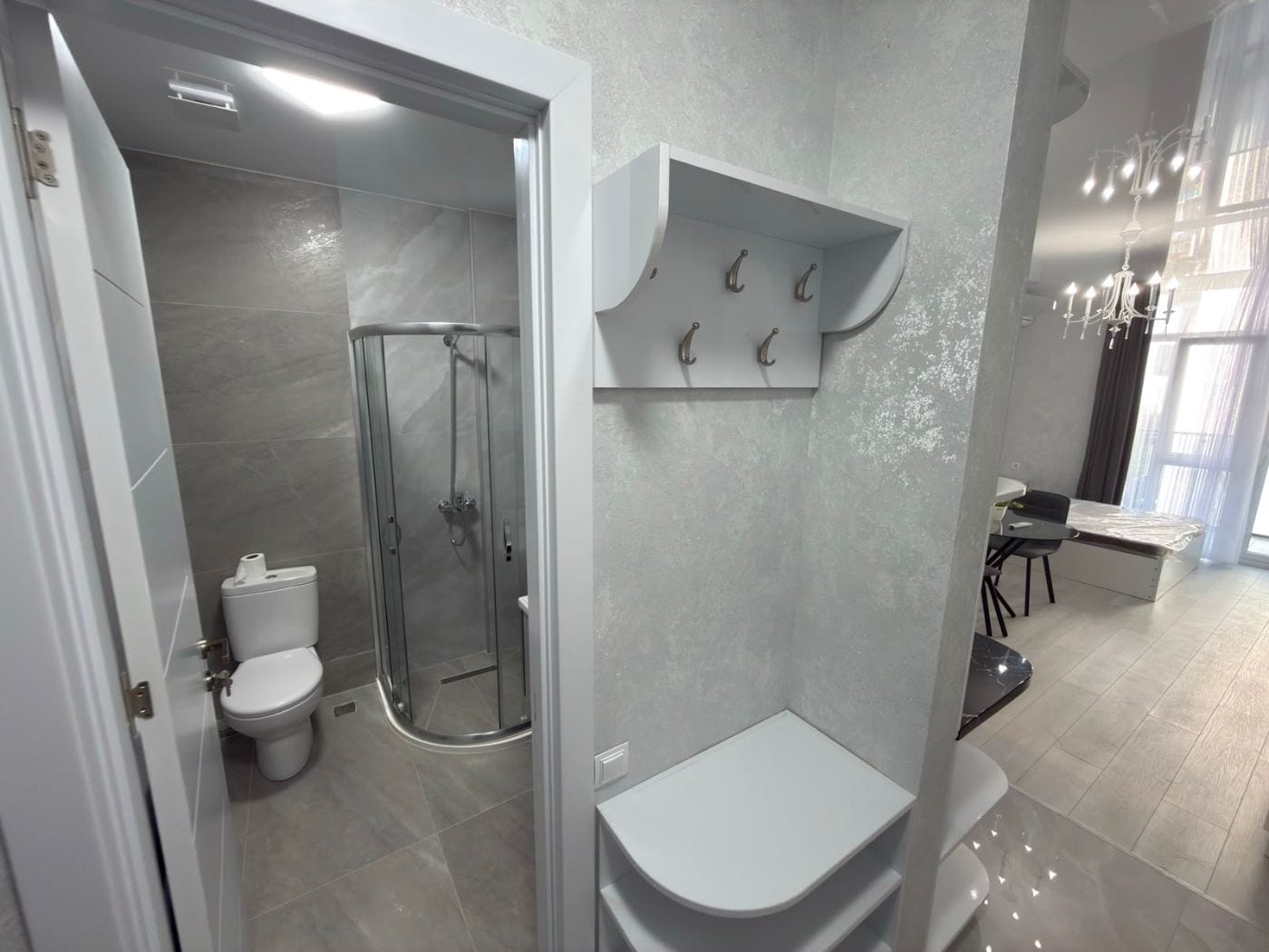 Royal Residence, Новый бульвар — студия 36 кв.м, 11 этаж, вид на море