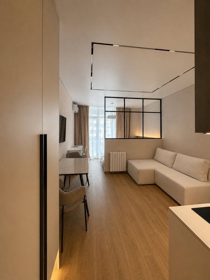 Bagrationi Residence — студия 39 кв.м, 13 этаж, полная меблировка