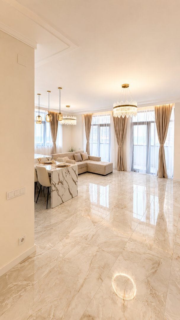 Intourist Residence — квартира 121 кв.м, 30 этаж, панорама моря