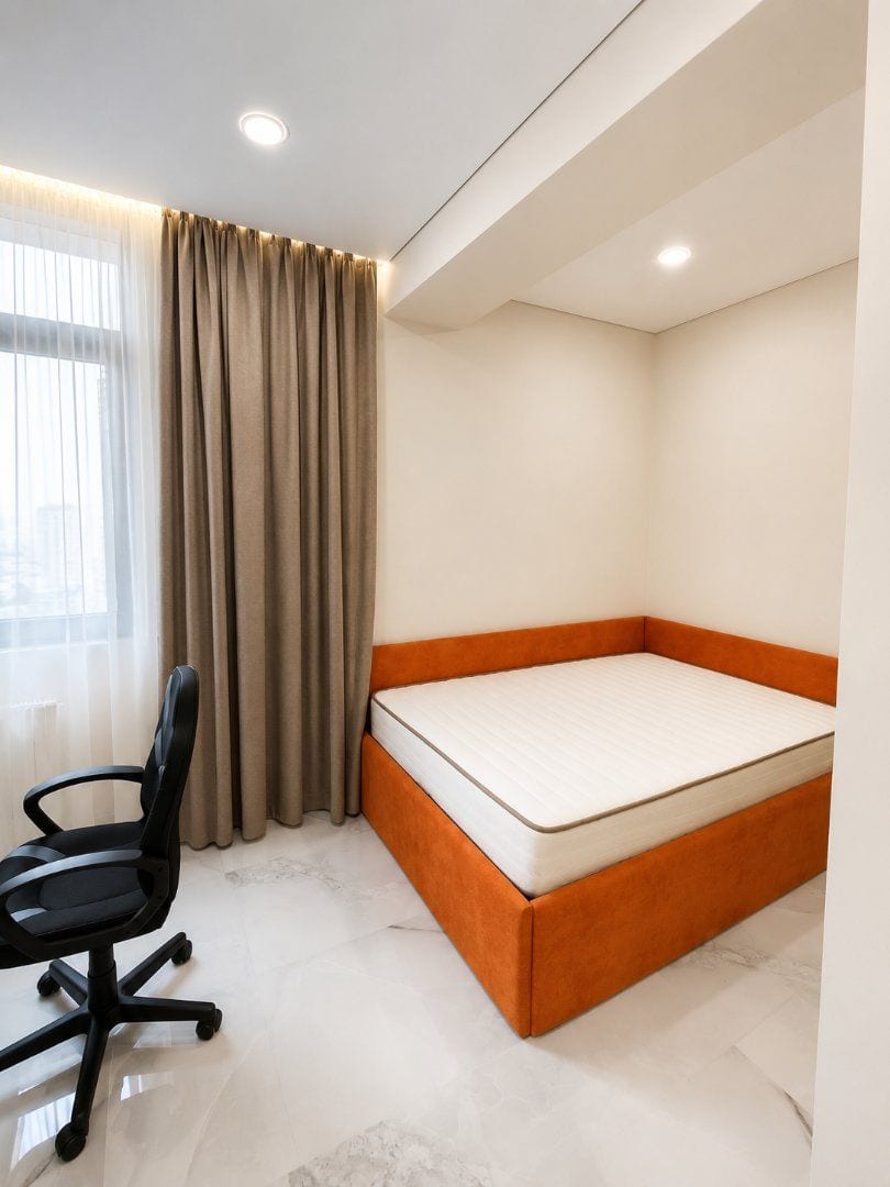 Bagrationi Residence — квартира 2+1, 60 кв.м, 33 этаж, панорамный вид
