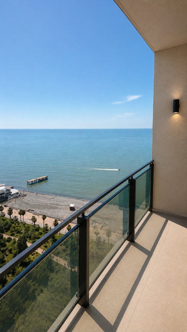 Orbi Beach Tower — студия 32 кв.м, 26 этаж, вид на море