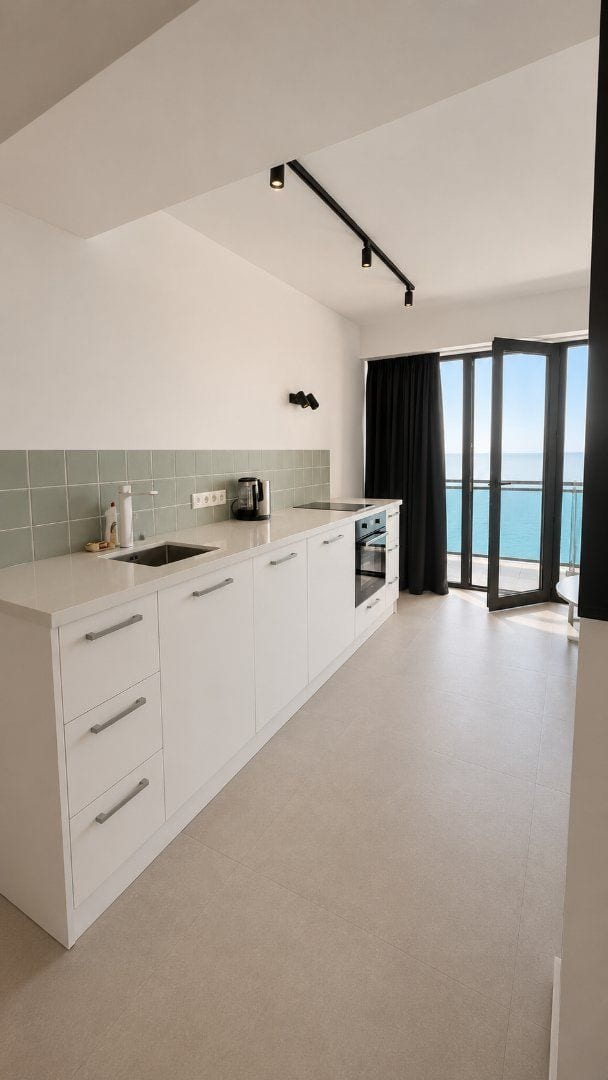 Orbi Beach Tower — квартира 1+1, 58 кв.м, 23 этаж, вид на море