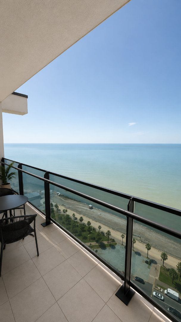 Orbi Beach Tower — квартира 1+1, 58 кв.м, 23 этаж, вид на море