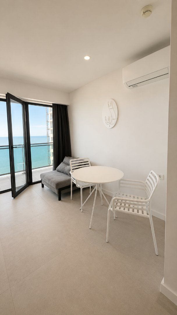 Orbi Beach Tower — квартира 1+1, 58 кв.м, 23 этаж, вид на море