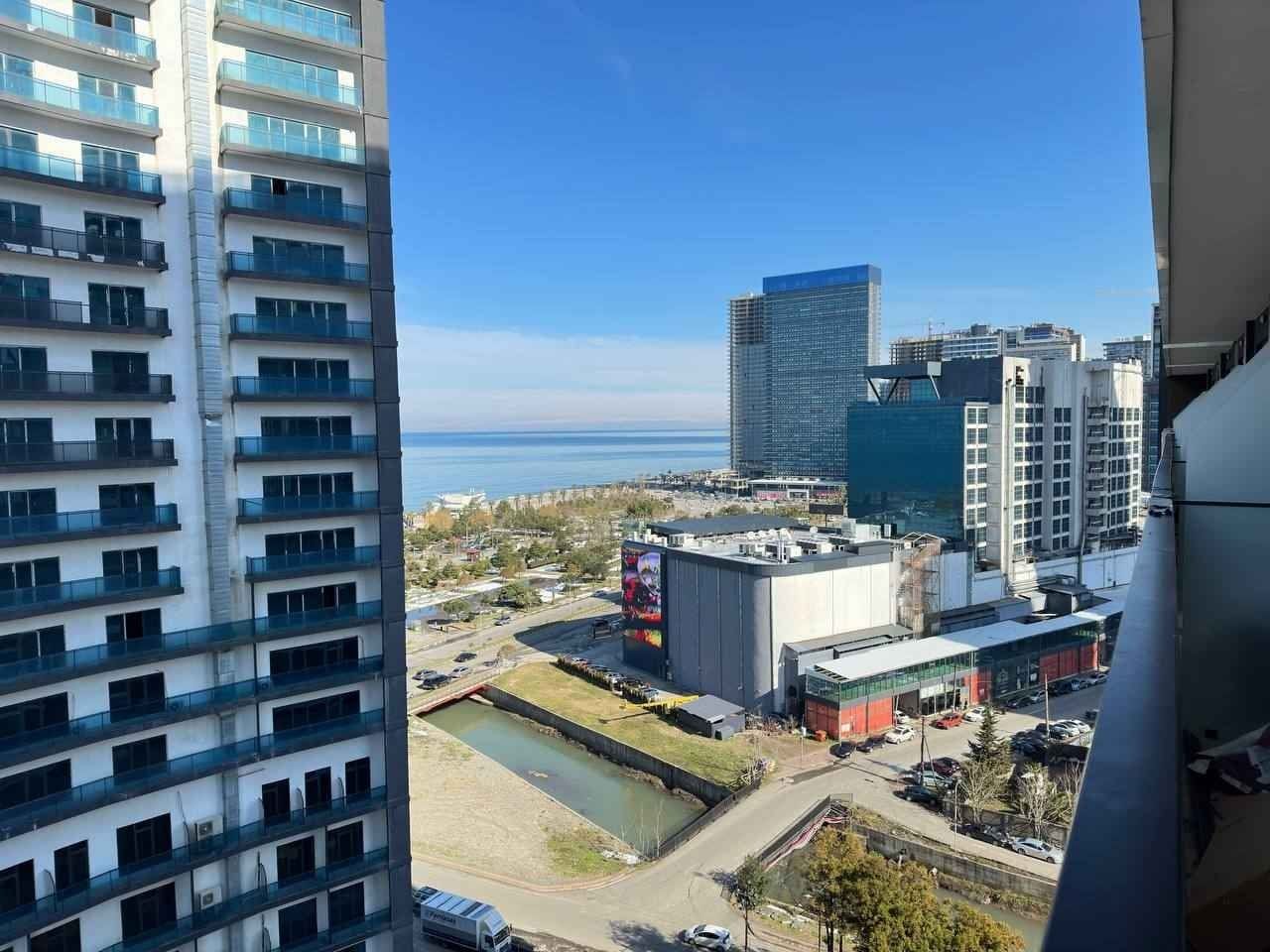Студия 38 м² в Steps, вид на море, центральное отопление