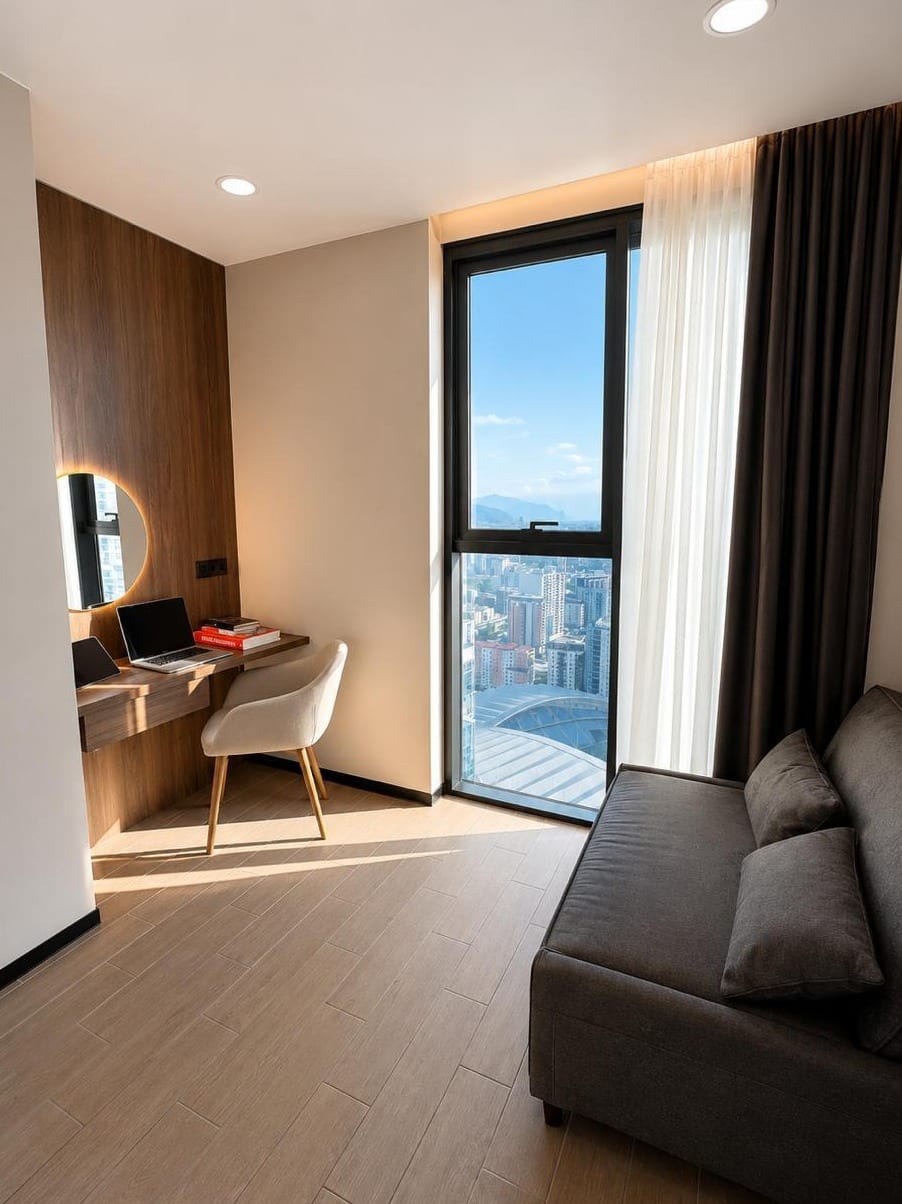Black Sea Towers — квартира 2+1, 64 кв.м, 39 этаж